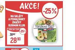 Saláty a pomazánky gurmán klub