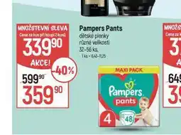 Globus Pampers dětské plenky nabídka