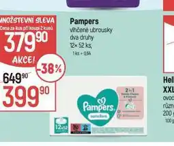 Globus Pampers dětské vlhčené ubrousky nabídka