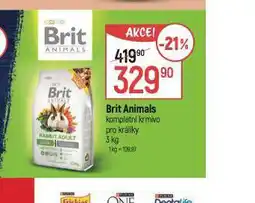 Globus Brit animals kompletní krmicov pro králíky nabídka