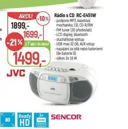 Globus Rádio s cd jvc nabídka