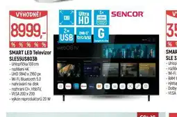 Globus Smart led televizor sencor 139 cm nabídka
