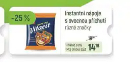 Globus Vitacit instantní nápoje nabídka