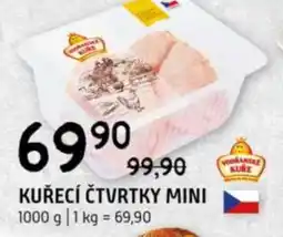Terno Kuřecí čtvrtky mini nabídka