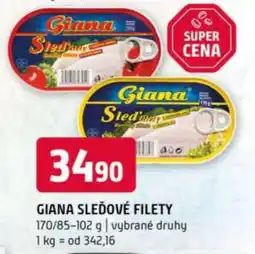 Terno Giana Sleďové filety nabídka