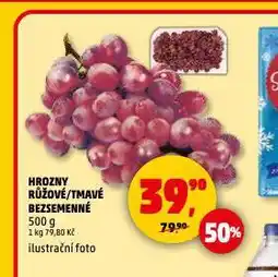 Penny Market Hrozny tmavé bezsemenné nabídka