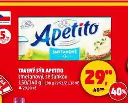 Penny Market Tavený sýr apetito nabídka