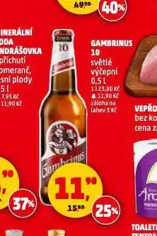 Penny Market Pivo gambrinus nabídka
