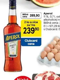Tesco Aperol nabídka