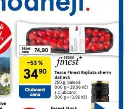 Tesco Rajčata cherry datlová nabídka