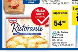 Tesco Dr. oetker pizza ristorante nabídka