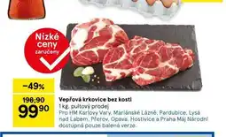 Tesco Vepřová krkovice bez kosyti nabídka