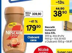 Tesco Nescafé instantní káva xxl nabídka