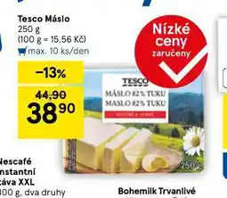 Tesco Máslo nabídka