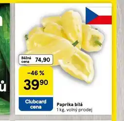 Tesco Paprika bílá nabídka