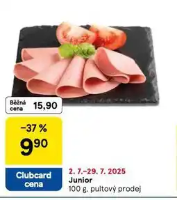 Tesco Junior nabídka