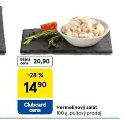 Tesco Hermelínový salát nabídka