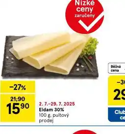 Tesco Eidam 30% nabídka
