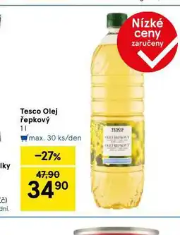 Tesco Olej řepkový nabídka