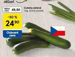 Tesco Cuketa zelená nabídka