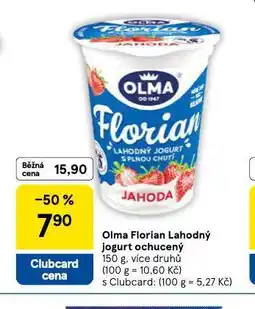 Tesco Olma florian lahodný jogurt ochucený nabídka