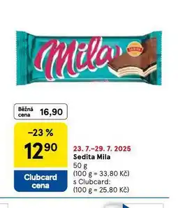 Tesco Sedita mila nabídka