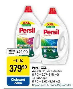 Tesco Persil xxl nabídka
