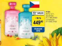 Tesco H gin nabídka