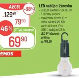 Globus LED nabíjecí žárovka nabídka