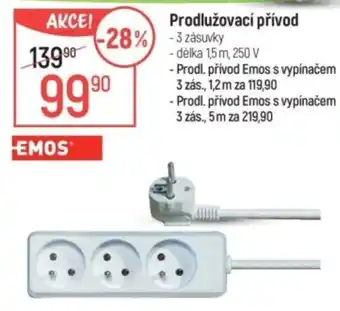 Globus Prodlužovací přívod nabídka