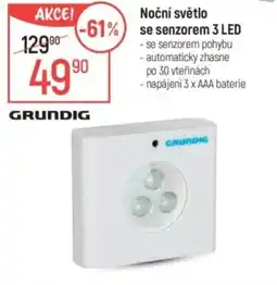 Globus Noční světlo se senzorem 3 LED nabídka