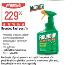 Globus Roundup Fast postřik nabídka