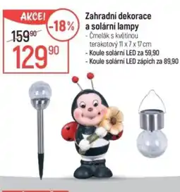 Globus Zahradní dekorace a solární lampy nabídka
