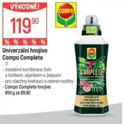 Globus Univerzální hnojivo Compo Complete nabídka