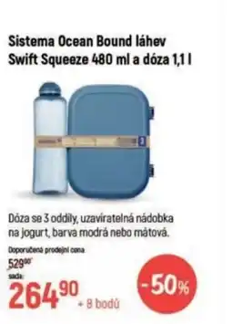 Globus Sistema Ocean Bound láhev Swift Squeeze nabídka