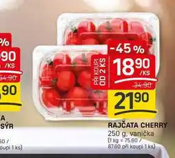 Flop RAJČATA CHERRY 250 g, vanička nabídka
