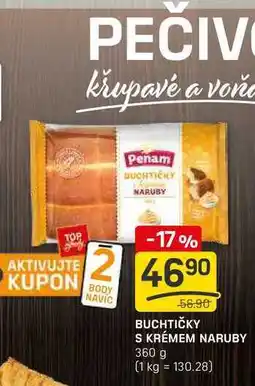 Flop BUCHTIČKY S KRÉMEM NARUBY 360 g nabídka