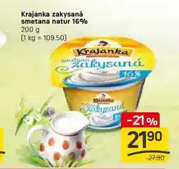 Flop Krajanka zakysaná smetana natur 16% 200 g nabídka