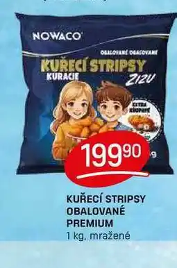 Flop KUŘECÍ STRIPSY OBALOVANÉ PREMIUM 1 kg, mražené nabídka
