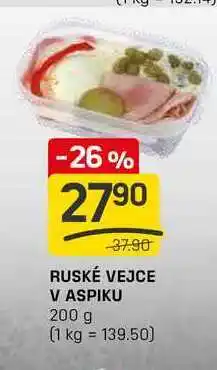 Flop RUSKÉ VEJCE V ASPIKU 200 g nabídka