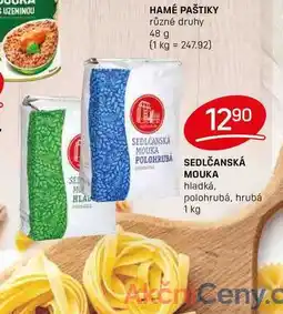 Flop SEDLČANSKÁ MOUKA hladká, polohrubá, hrubá 1 kg nabídka