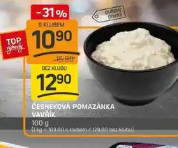 Flop ČESNEKOVÁ POMAZÁNKA VAVŘÍK 100 g nabídka