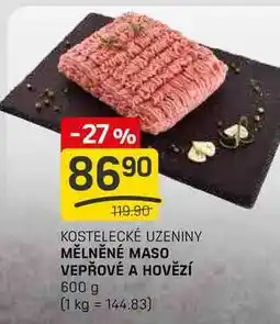 Flop MĚLNĚNÉ MASO VEPŘOVÉ A HOVĚZÍ 600 g nabídka