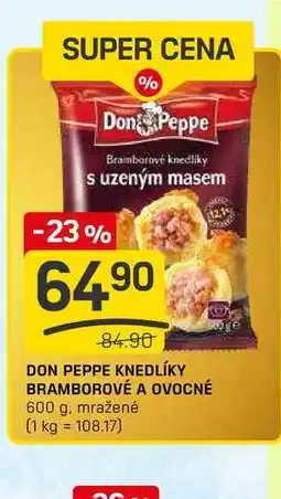 Flop DON PEPPE KNEDLÍKY BRAMBOROVÉ A OVOCNÉ 600 g nabídka