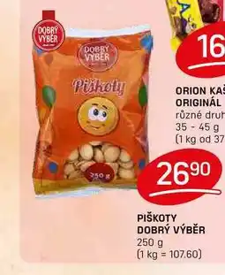 Flop PIŠKOTY DOBRÝ VÝBĚR 250 g nabídka