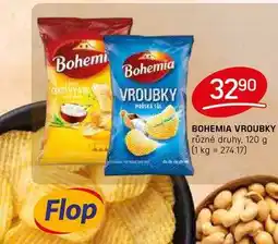 Flop BOHEMIA VROUBKY různé druhy, 120 g nabídka