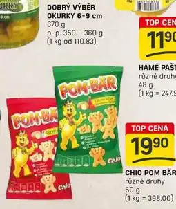 Flop CHIO POM BÄR různé druhy 50 g nabídka