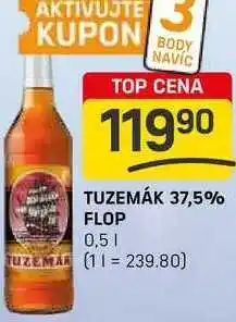 Flop TUZEMÁK 37,5% FLOP 0,5l nabídka