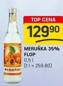 Flop MERUŇKA 35% FLOP 0,5l nabídka