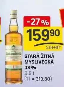 Flop STARÁ ŽITNÁ MYSLIVECKÁ 38% 0,5l nabídka